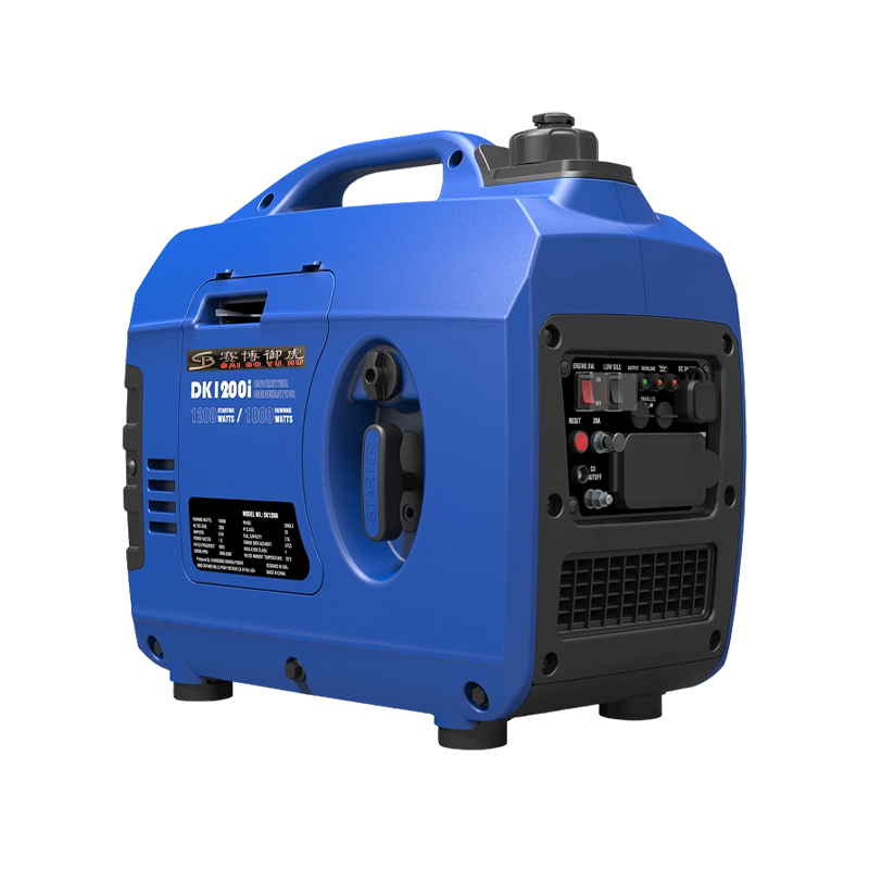 How does the gasoline silent generator improve overall performance through the latest technology?